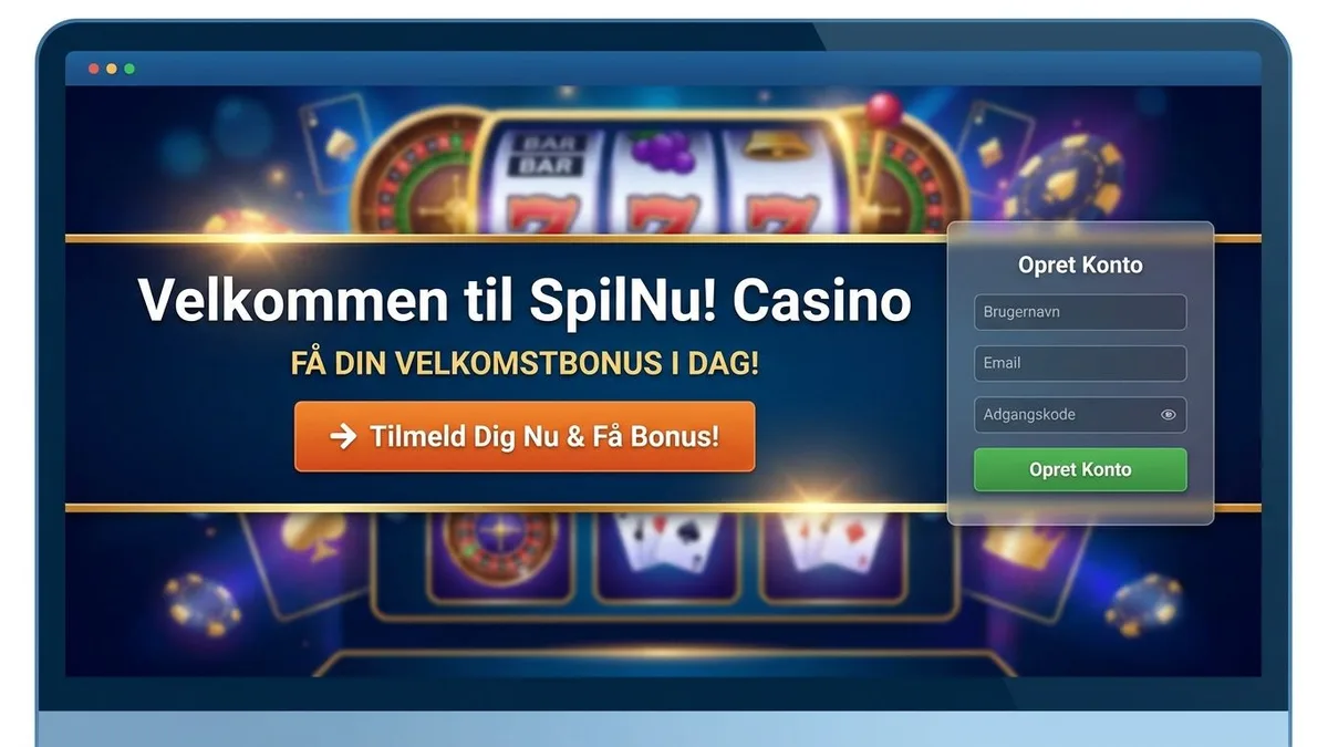 Tilmelding med bonus